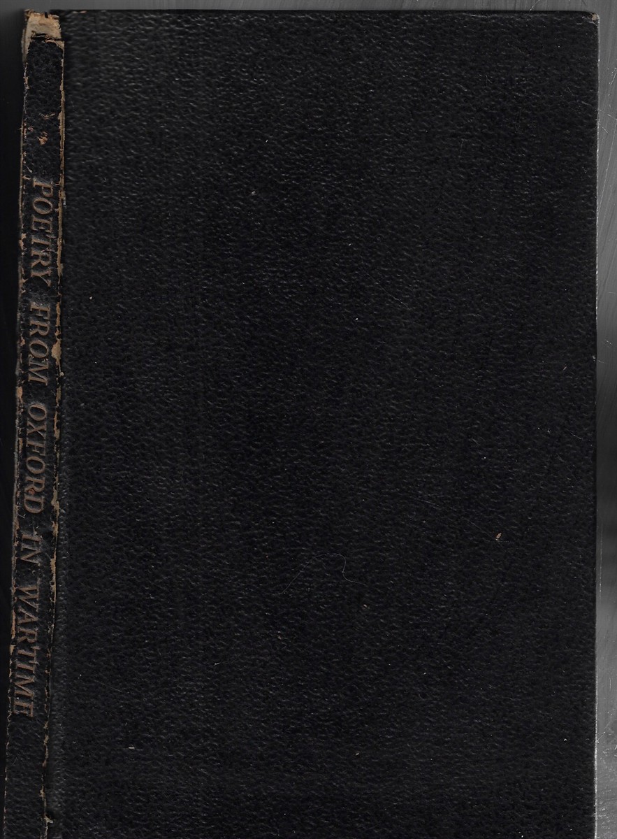 Poetry From Oxford in Wartime