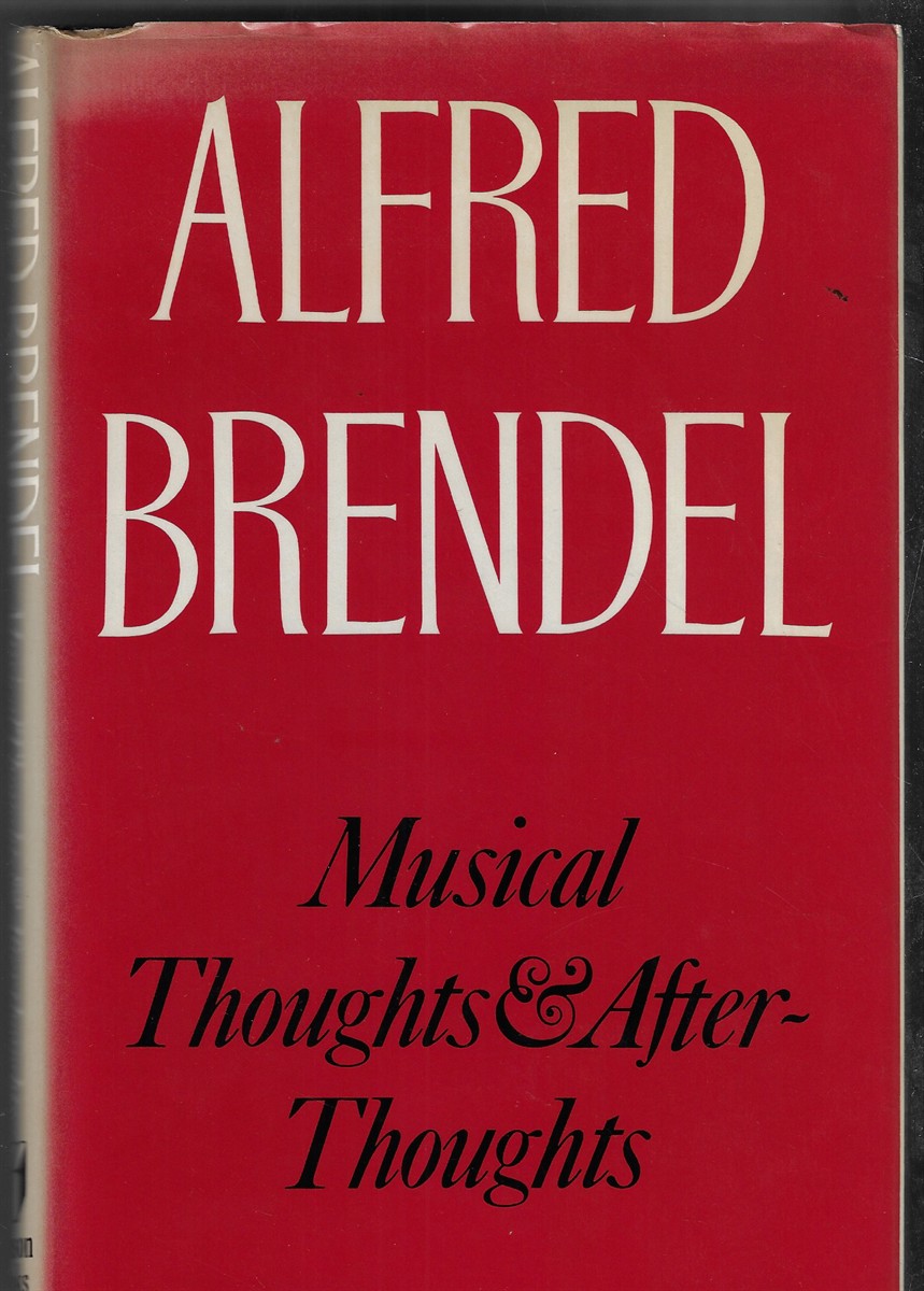 Musical Thoughts & After-Thoughts