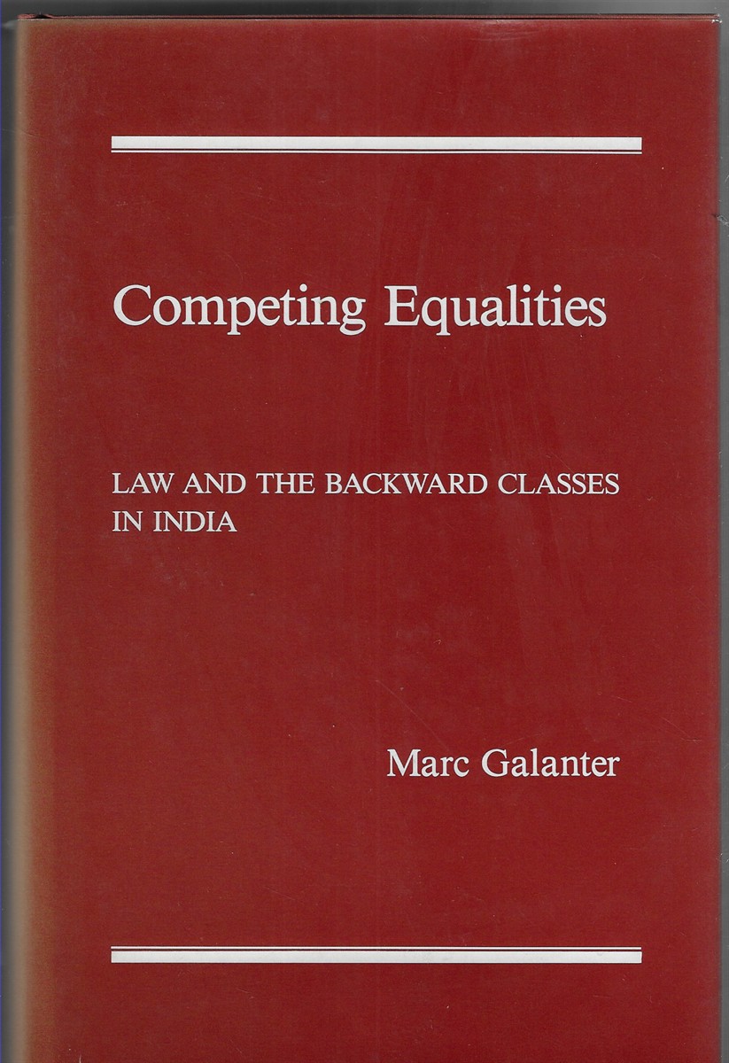Competing Equalities Law and the Backward Classes in India