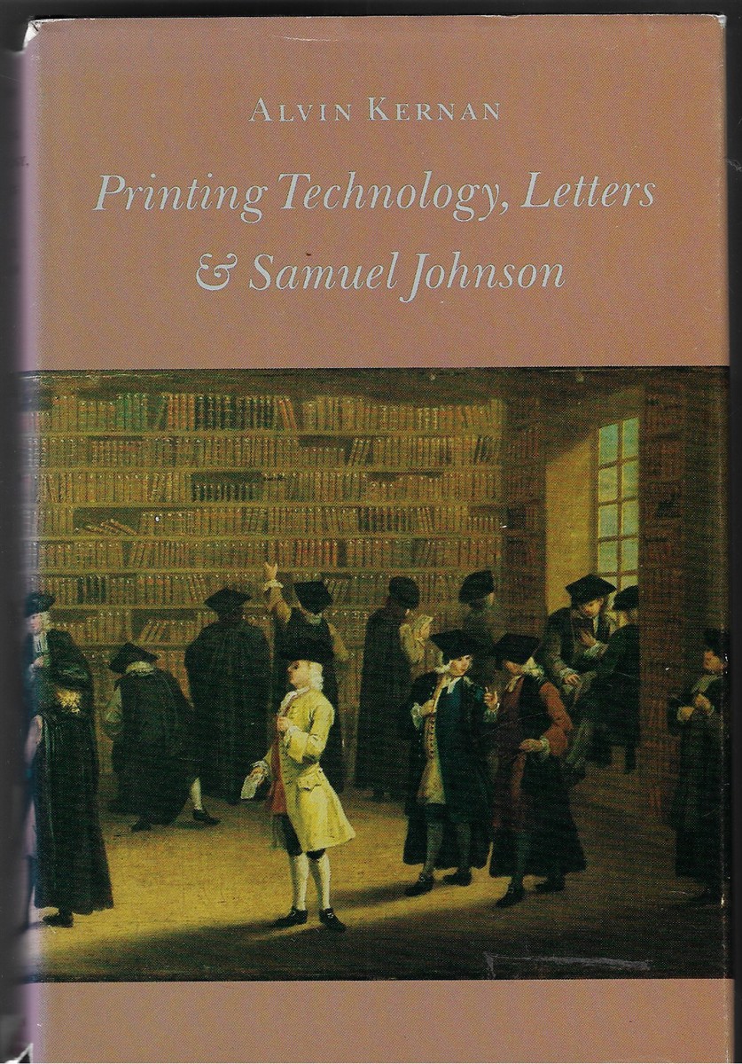 Printing Technology, Letters & Samuel Johnson