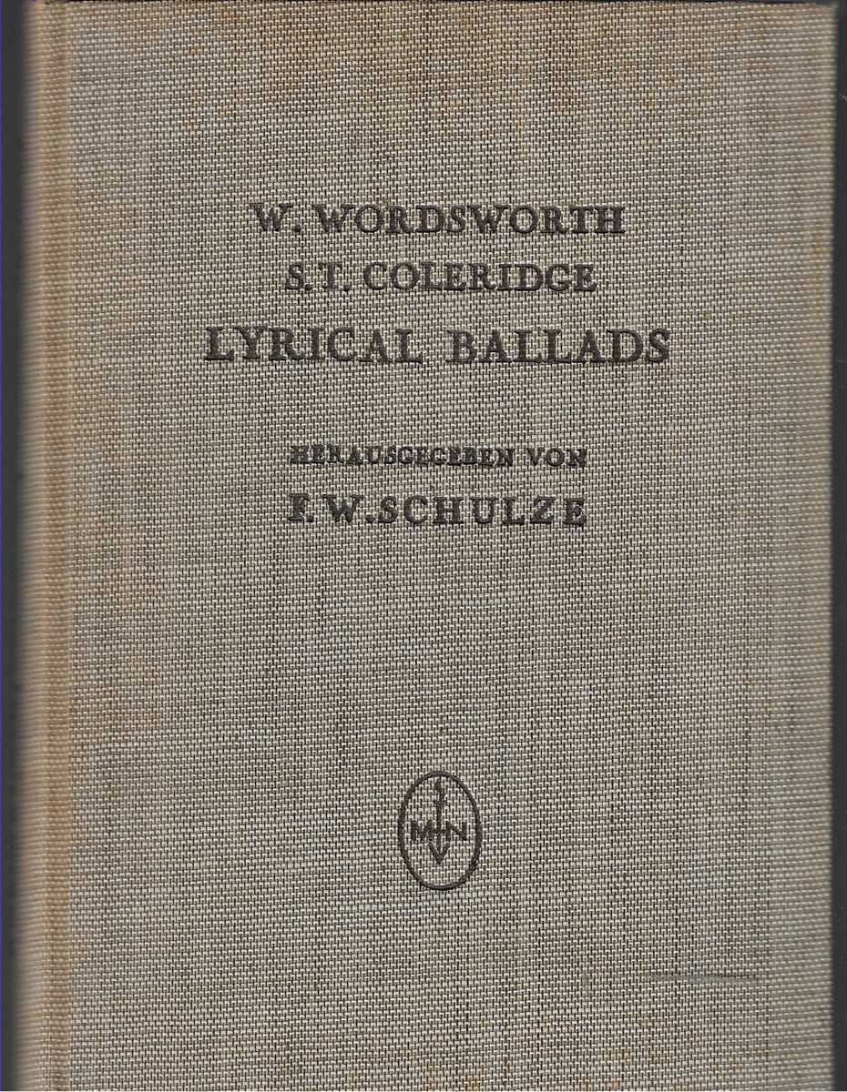 W. Wordsworth / S.T. Coleridge Lyrical Ballads (1798)