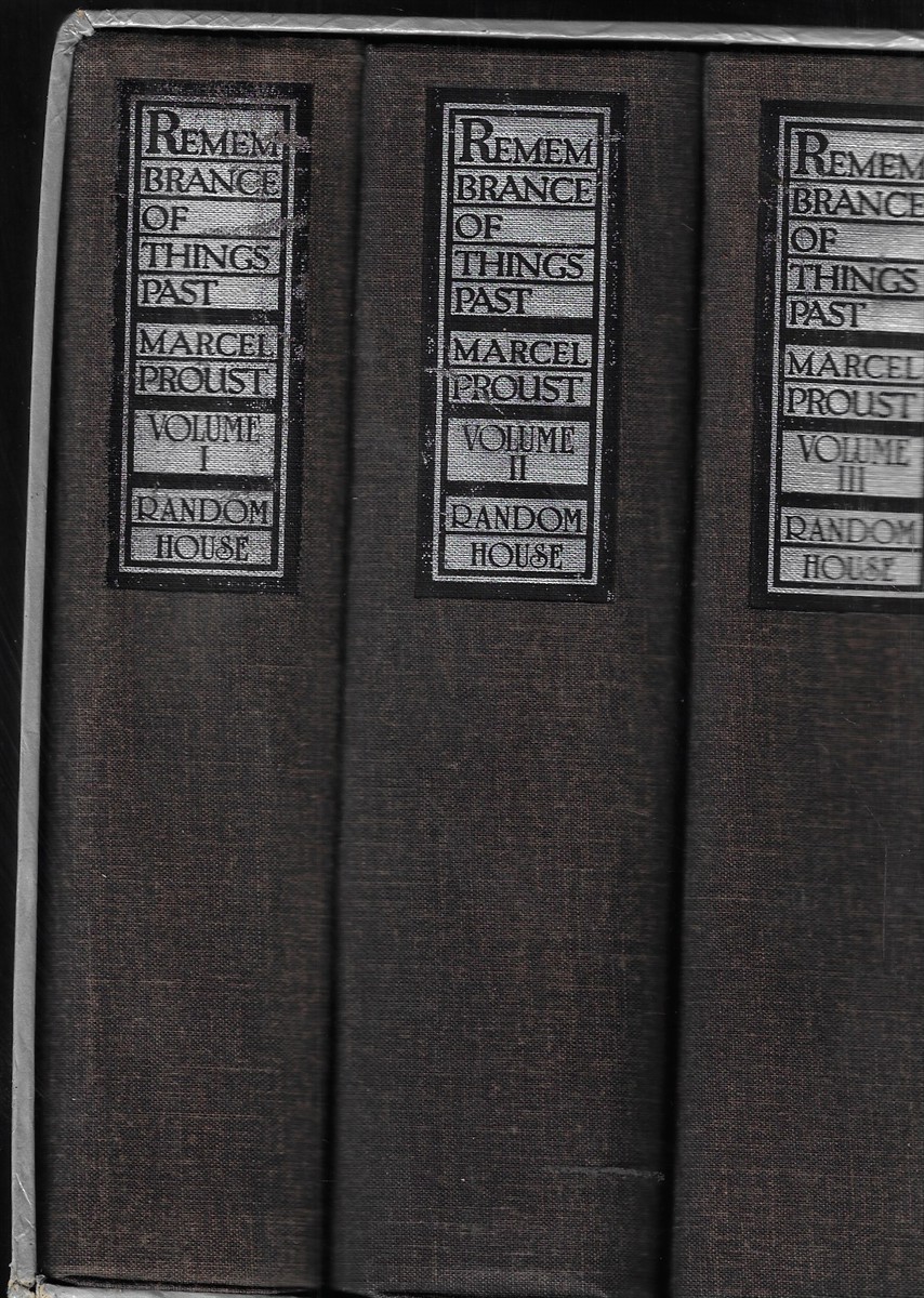 Remembrance of Things Past [Complete in Three Volumes]