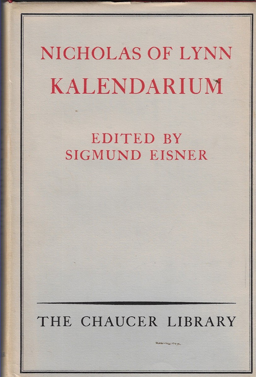 The Kalendarium of Nicholas of Lynn