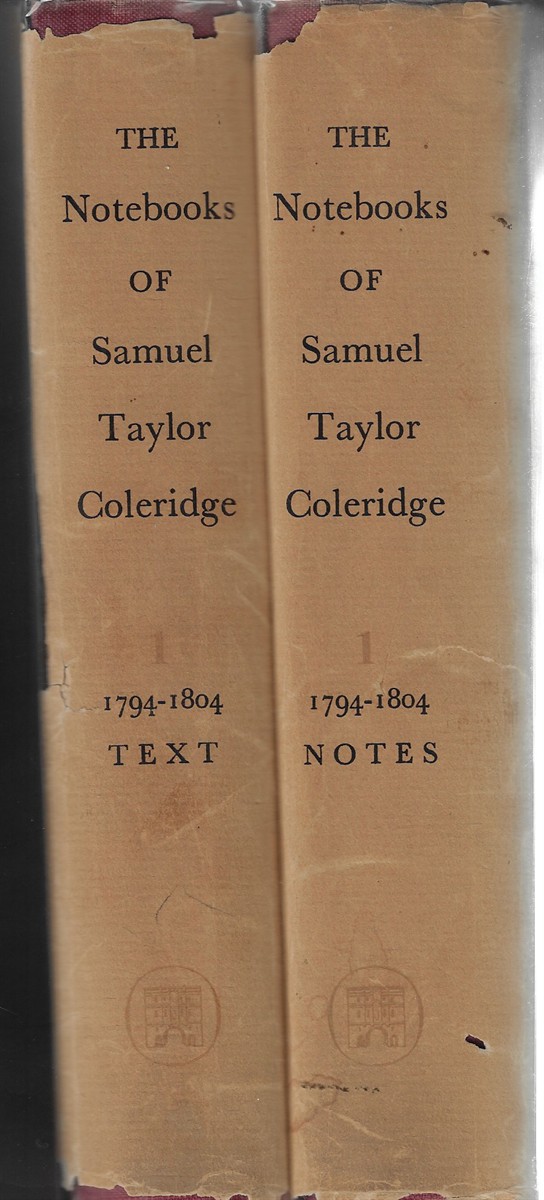 The Notebooks of Samuel Taylor Coleridge [Two Volumes]