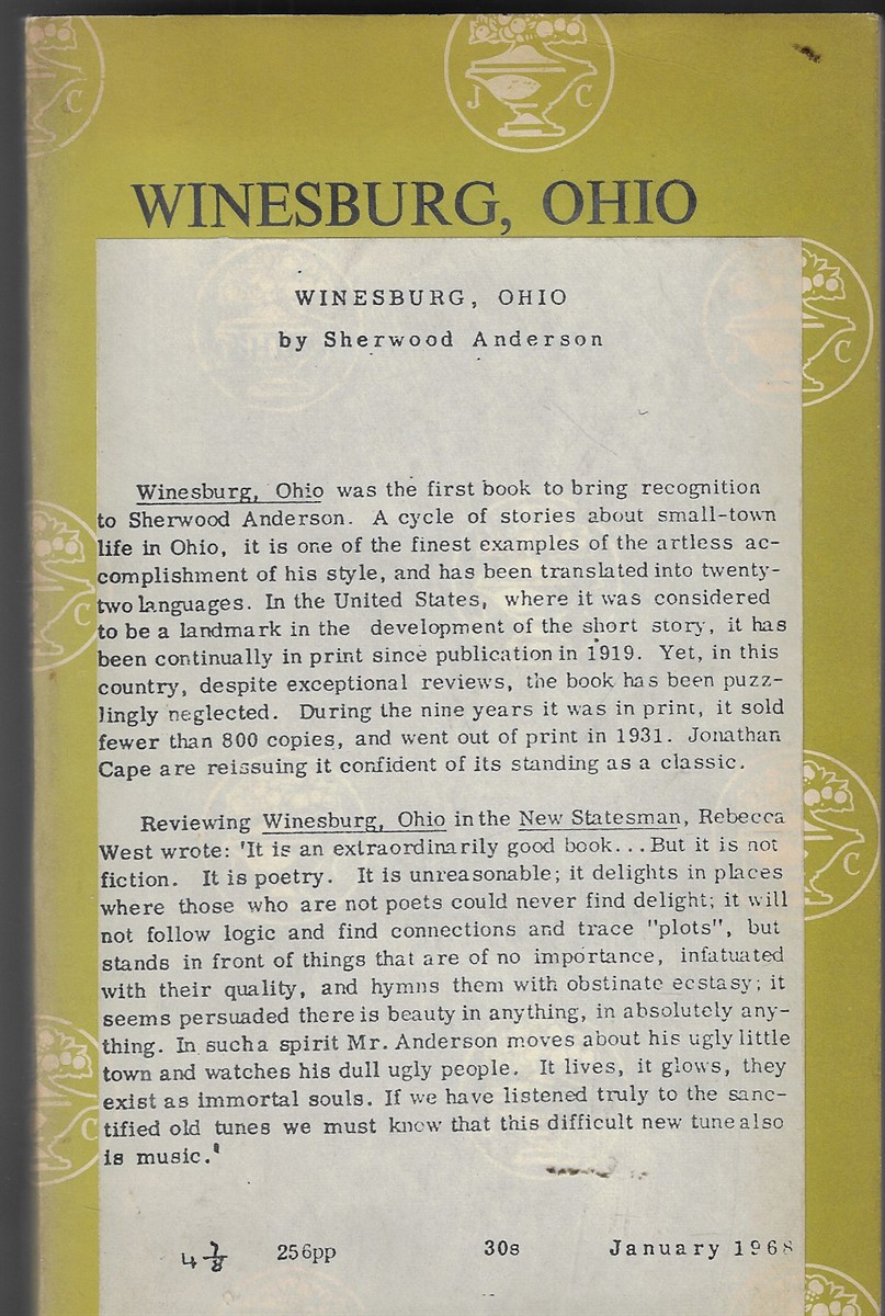 Winesburg, Ohio [Proof Copy]