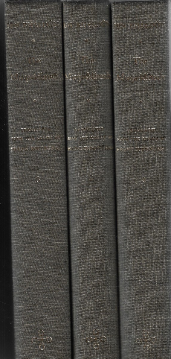 The Muqaddimah [Complete in Three Volumes] An Introduction to History