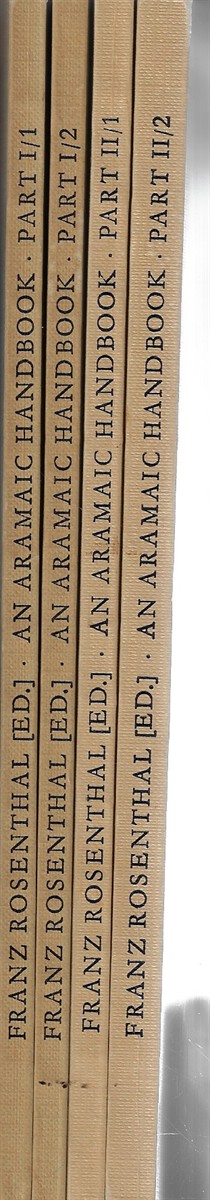 An Aramaic Handbook [Four Volumes]