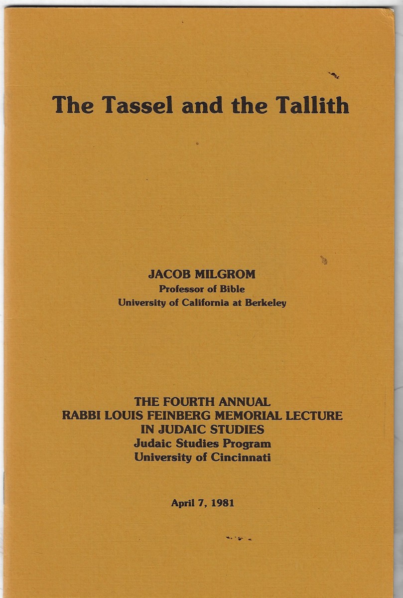 Image for The Tassel and the Tallith The Tassel and the Tallith