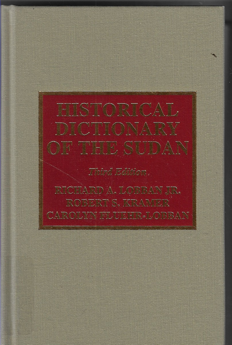 Image for Historical Dictionary of the Sudan; No. 53 Historical Dictionary of the Sudan; No. 53