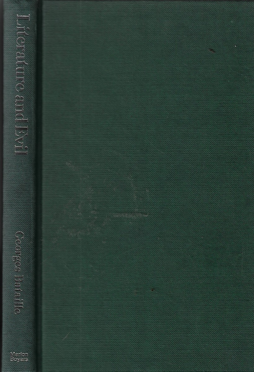 Image for Literature and Evil Literature and Evil