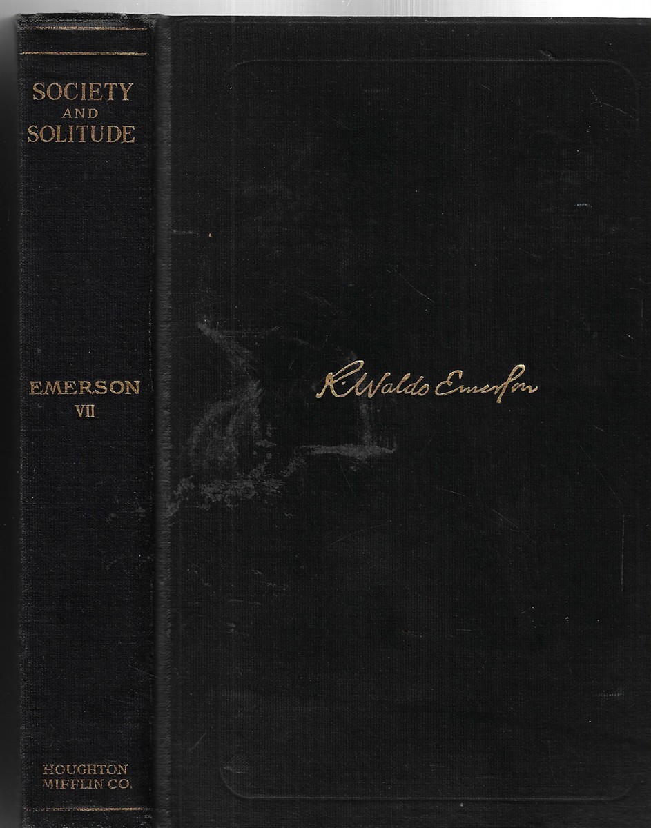 Image for Society and Solitude; Twelve Chapters Society and Solitude; Twelve Chapters