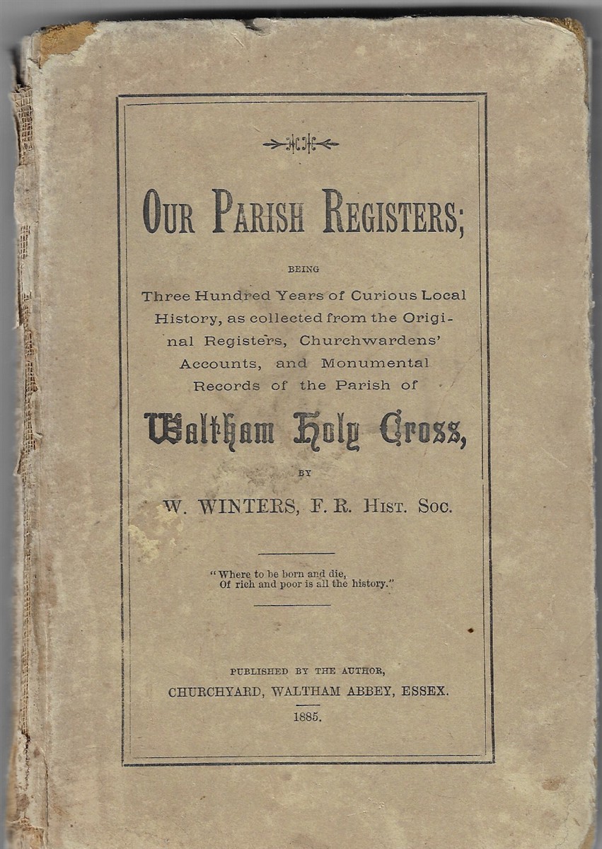 Image for Our Parish Registers Our Parish Registers