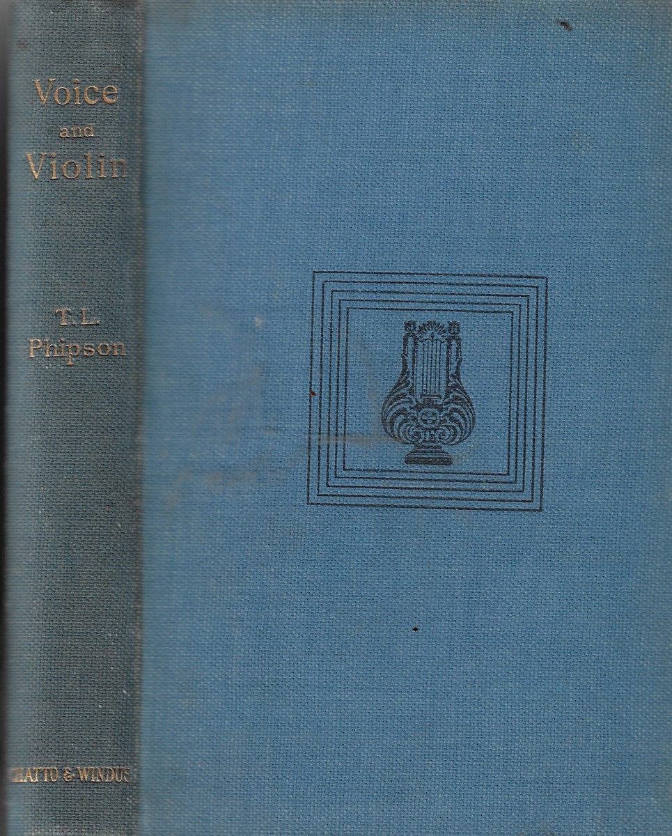 Voice and Violin; Sketches, Anecdotes, and Reminiscences