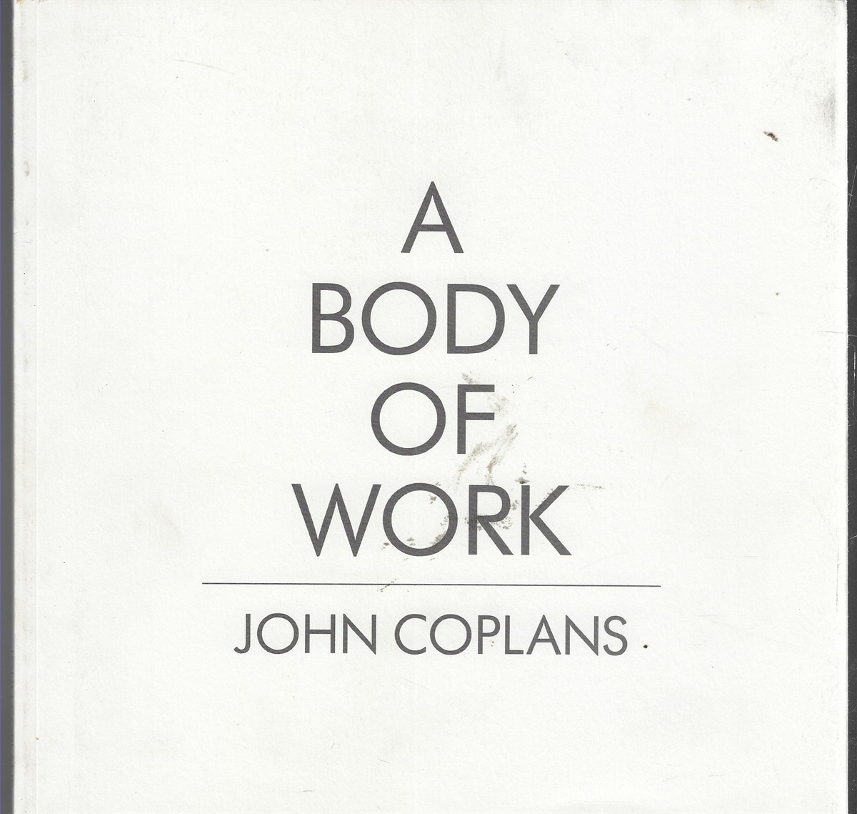 A Body of Work