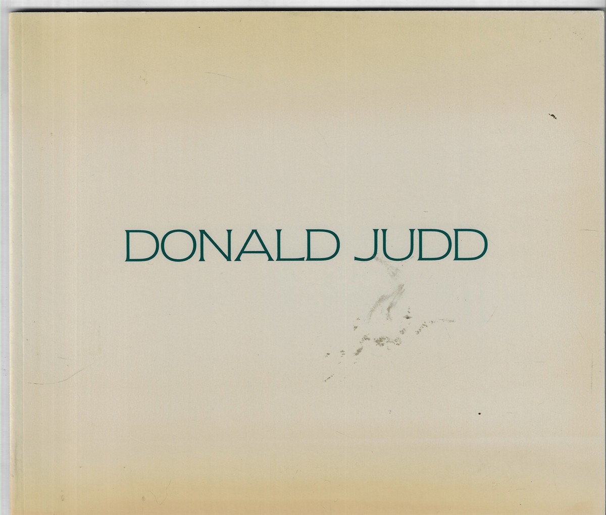 Donald Judd