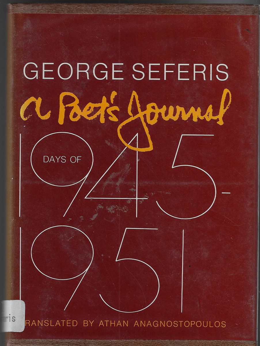 A Poet's Journal; Days of 19451951