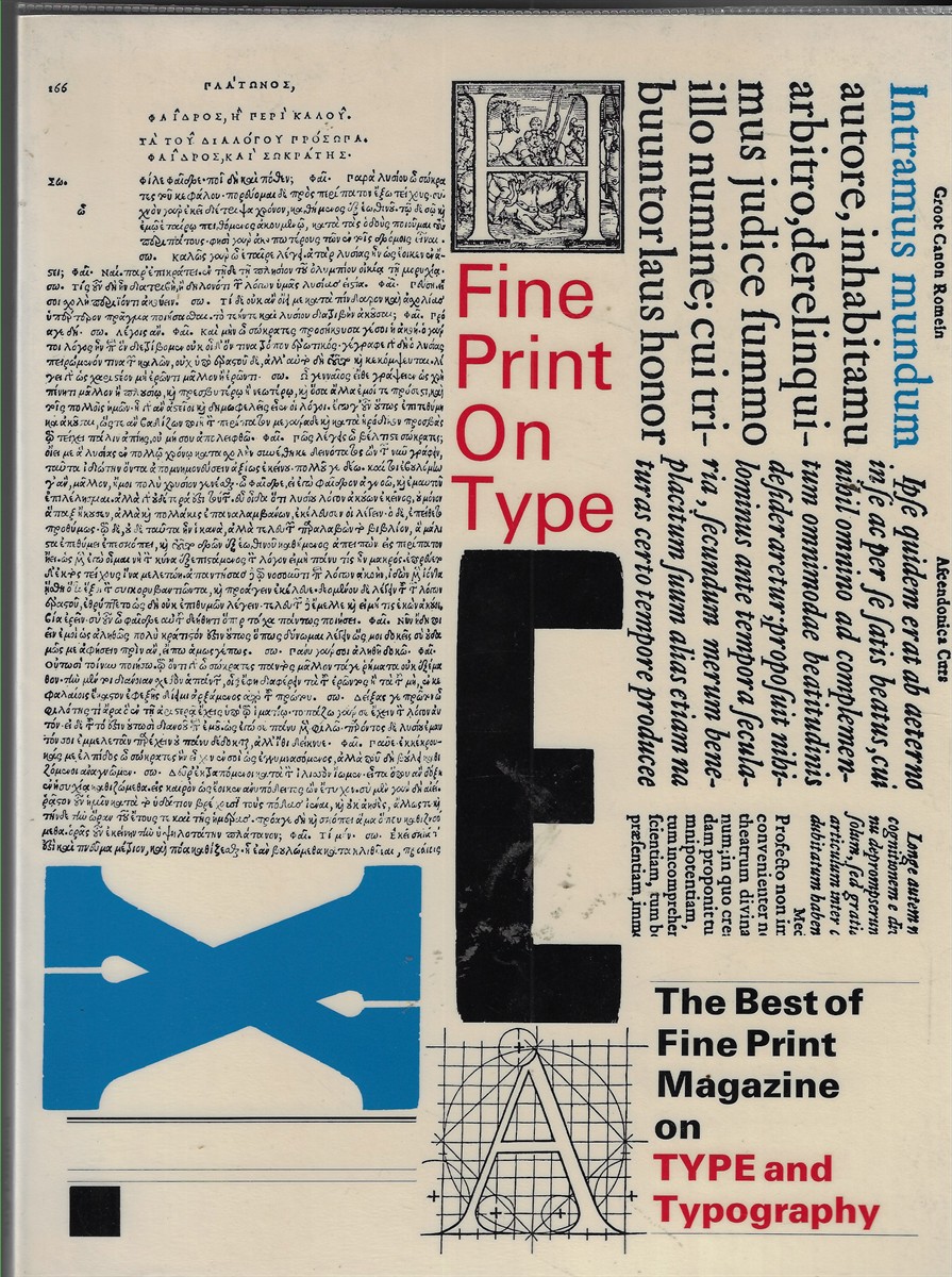 Fine Print on Type; The Best of Fine Print on Type and Typography, 1977-1988