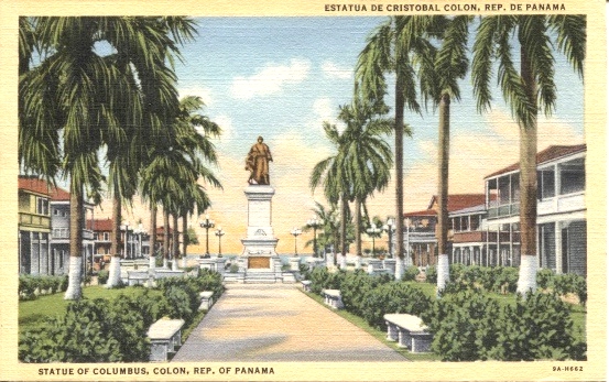 Image for Statue Of Columbus, Colon Estatua De Cristobal Colon