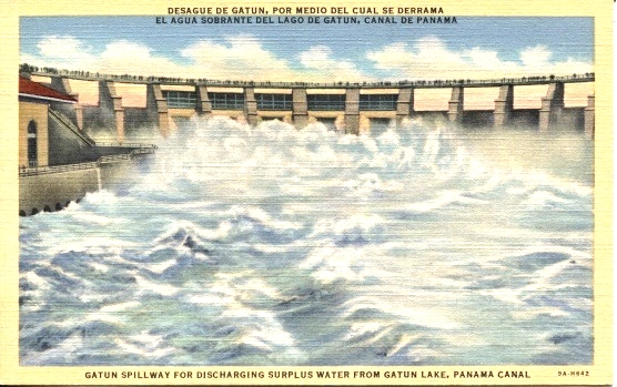 Image for Gatun Spillway For Discharging Surplus Water From Gatun Lake [Panama]