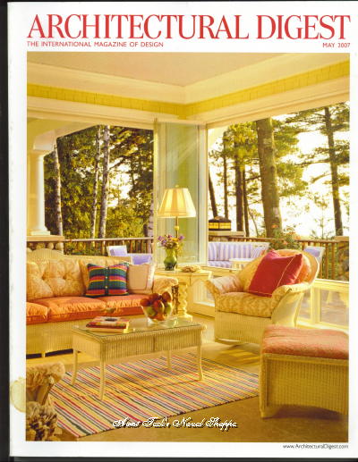 Image for Architectural Digest May 2007 The International Magazine of Design
