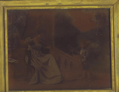 Image for Mother And Boy: (original Artwork Encased In Glass, Old Frame)