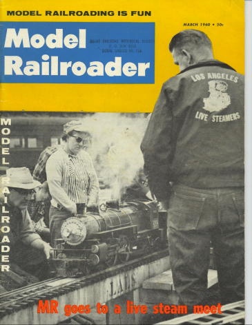 Image for Model Railroader Magazine, March 1960 (vol. 27, No. 3)
