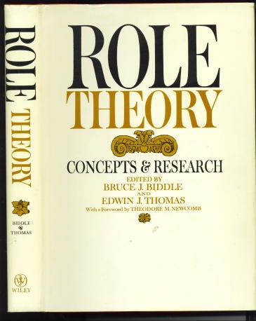 Image for Role Theory: Concepts And Research