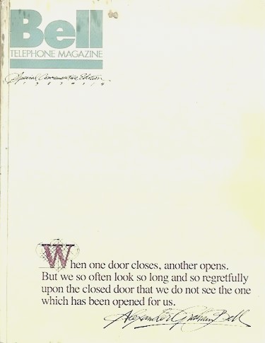 Image for Bell Telephone Magazine   Special Commemorative Edition, Vol. 62, No. 3/4
