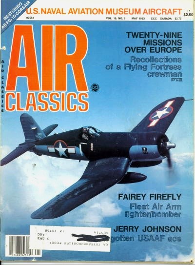 Image for Air Classics Volume 19, No. 5, May 1983, U. S. Naval Aviation Museum