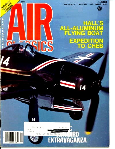 Image for Air Classics Volume 19, No. 7, July 1983, Hall's All-aluminum Blying Boat