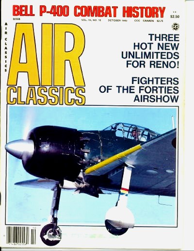 Image for Air Classics Volume 19, No. 10, October 1983, Bell P-400 Combat History