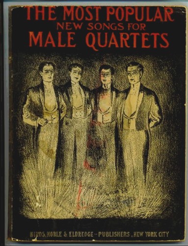 Image for The Most Popular New Songs For Male Quartets
