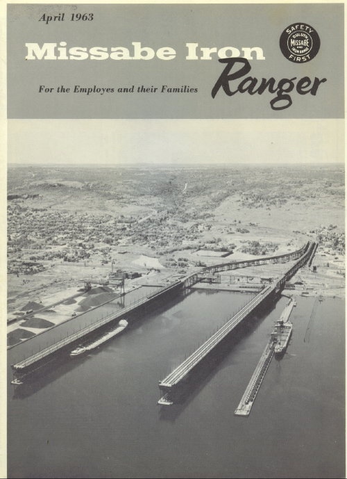 Image for Missabe Iron Ranger, April 1963 For Employees and Their Families