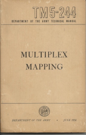 Image for Tm 5-244 Multiplex Mapping Department of the Army Technical Manual