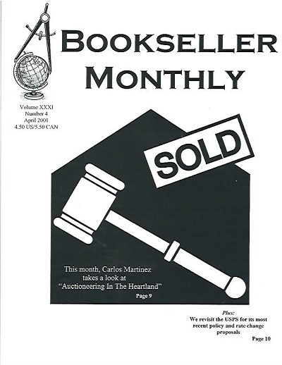 Image for Bookseller Monthly, April 2001 Volume XXXI, Number 4