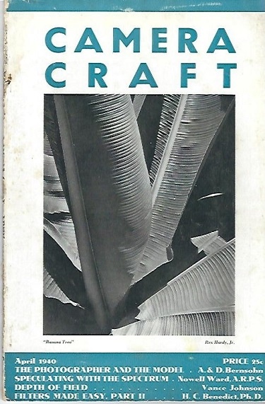 Image for Camera Craft April 1940 A Photographic Monthly Volume XLVII Number 4
