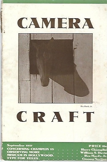 Image for Camera Craft September 1937 A Photographic Monthly Volume XLIV Number 9