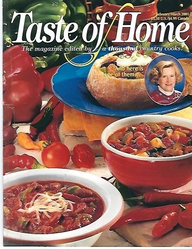Image for Taste Of Home, February/march 2001 The Magazine Edited by a Thousand Country Cooks!
