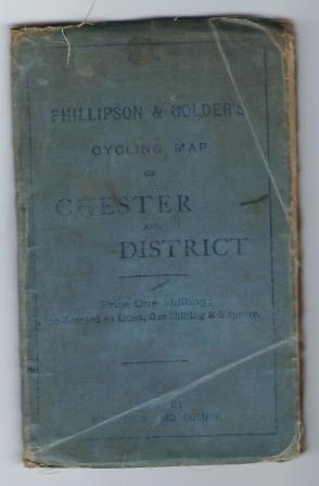 Image for Phillipson & Golder's Cycling Map Of Chester And District
