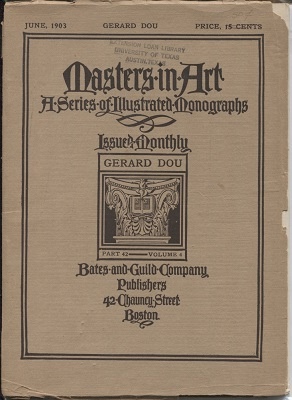 Image for Masters In Art, A Series Of Illustrated Monographs, June 1903: Gerard Dou Part 42, Volume 4