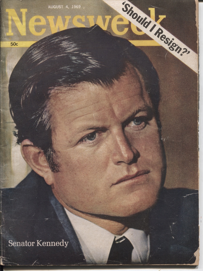 Image for Newsweek, August 4, 1969, Senator [ted] Kennedy