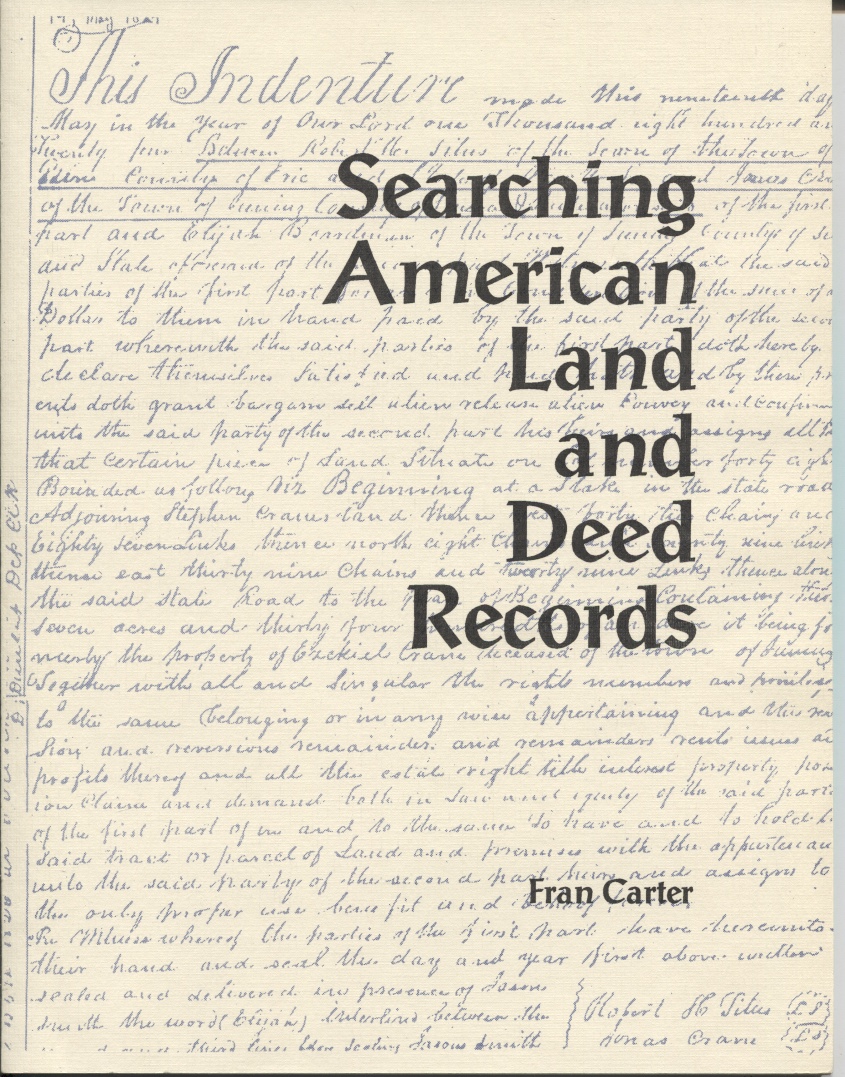 Image for Searching American Land and Deed Records