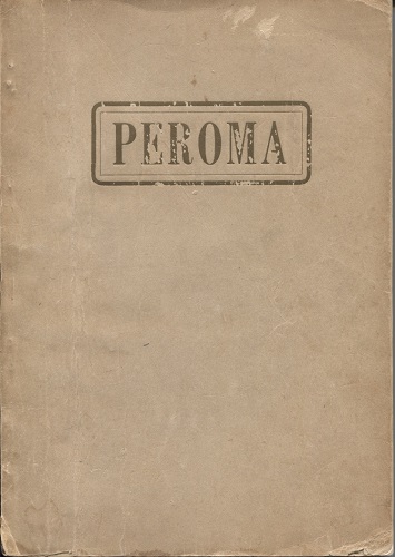 Image for 1920 Peroma, Volume III