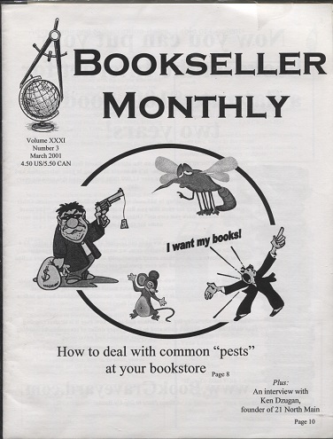Image for Bookseller Monthly, March 2001 Volume XXXI, Number 3