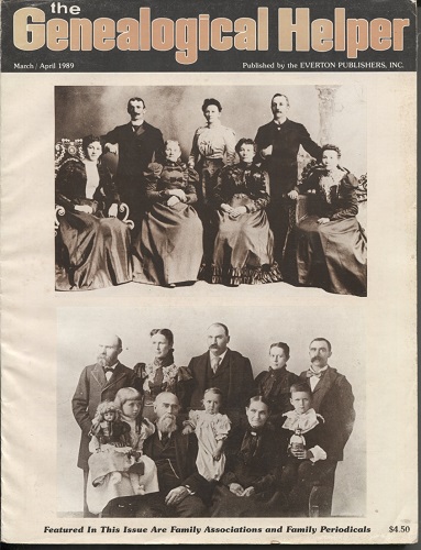 Image for The Genealogical Helper, March / April 1989 Volume 43 / No.2