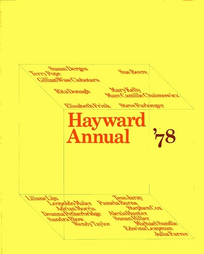 Image for Hayward Annual '78 Hayward Gallery, London, 23 August-8 October 1978