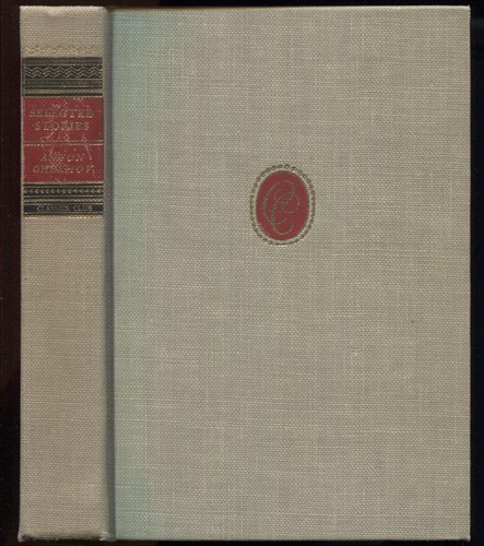 Image for Selected Stories Anton Chekhov The Kiss; the Chorus Girl; La Cigale; Verotchka; Et Al