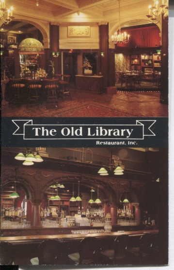 The Old Library Restaurant, Inc.