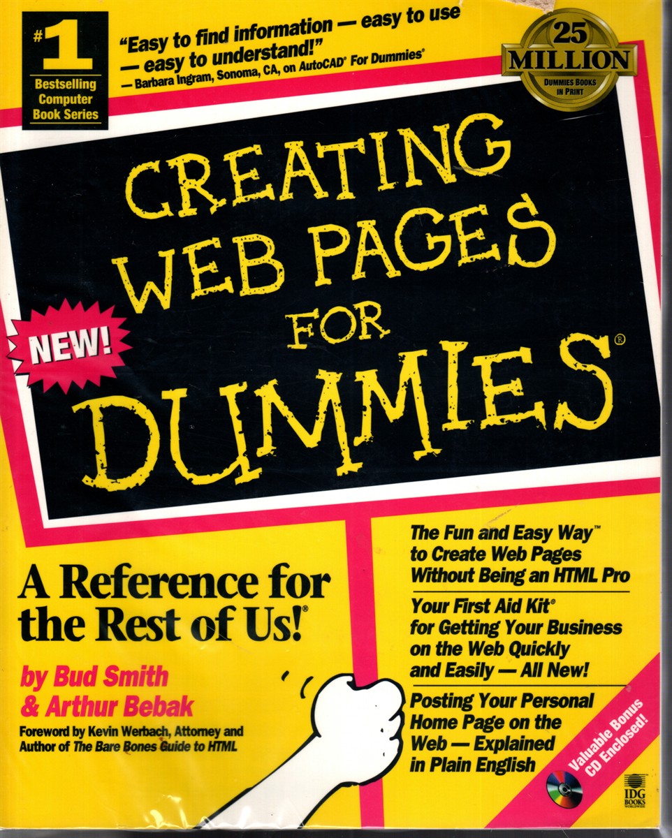 CREATING WEB PAGES FOR DUMMIES
