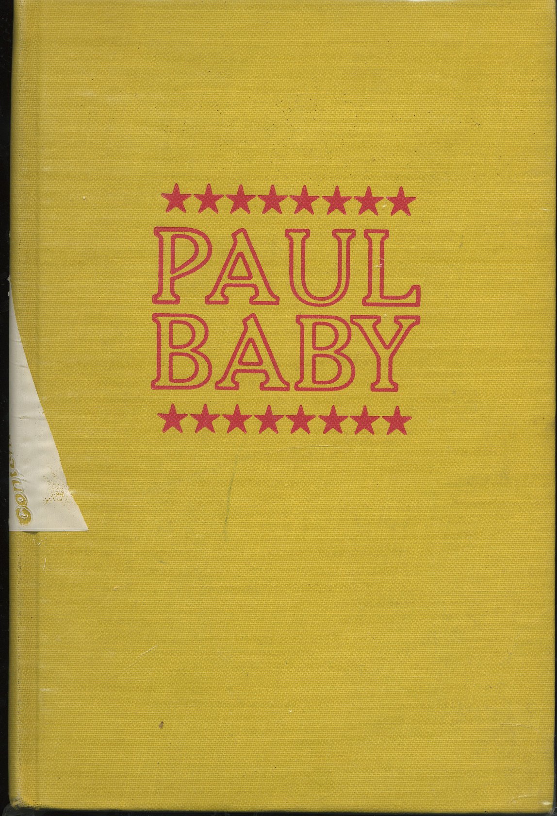 Image for PAUL BABY: CONFESSIONS OF THE MAYOR OF KNEESVILLE.